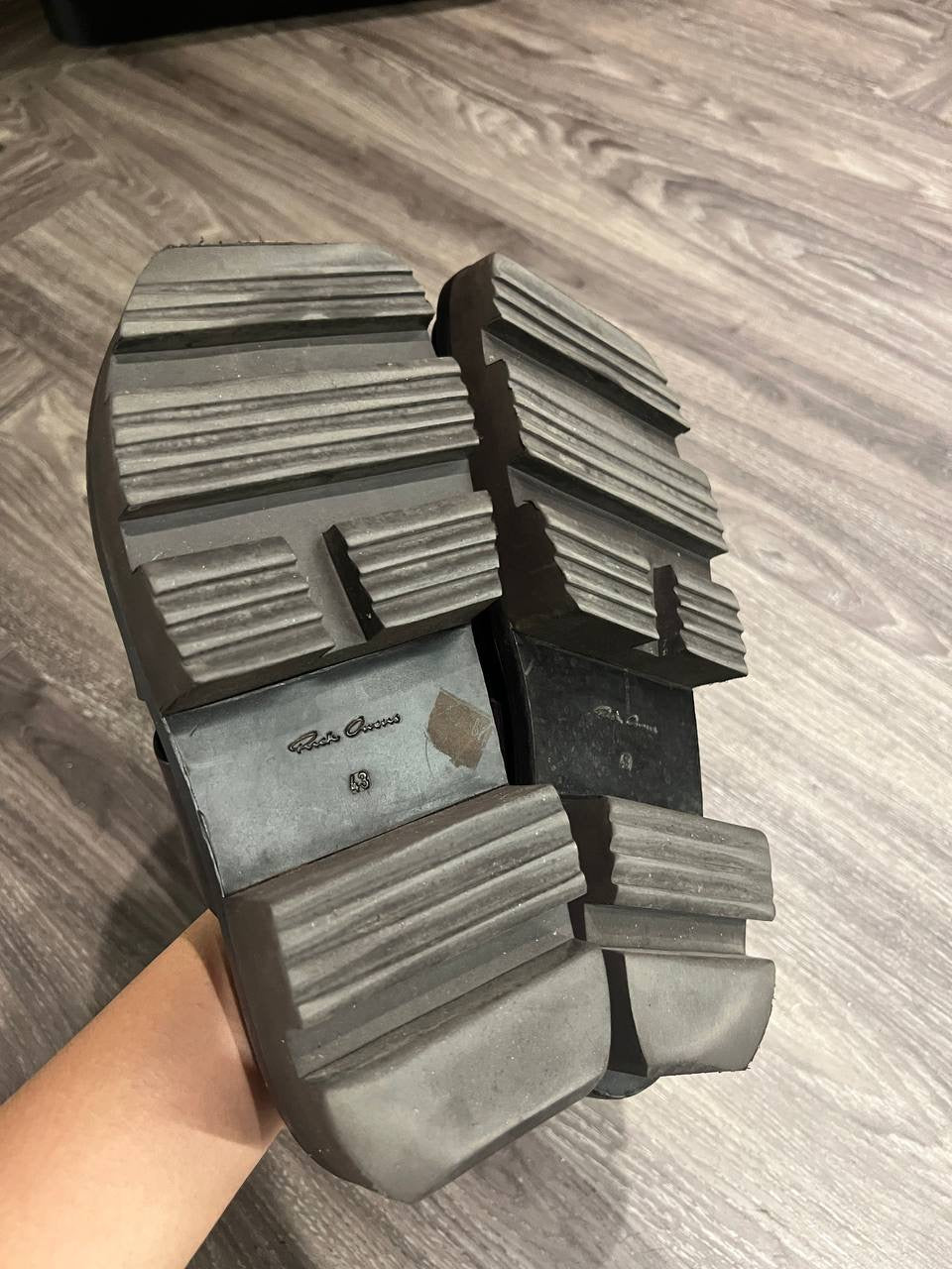 SS19 Rick Owens “Lazarus” Megatooth Sandals