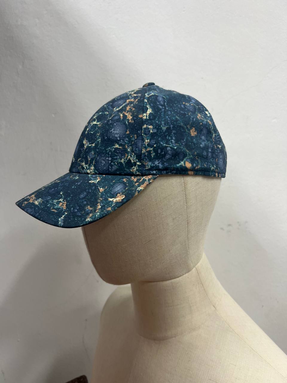 AW13 Acne Studios Marble Camp Print Cap