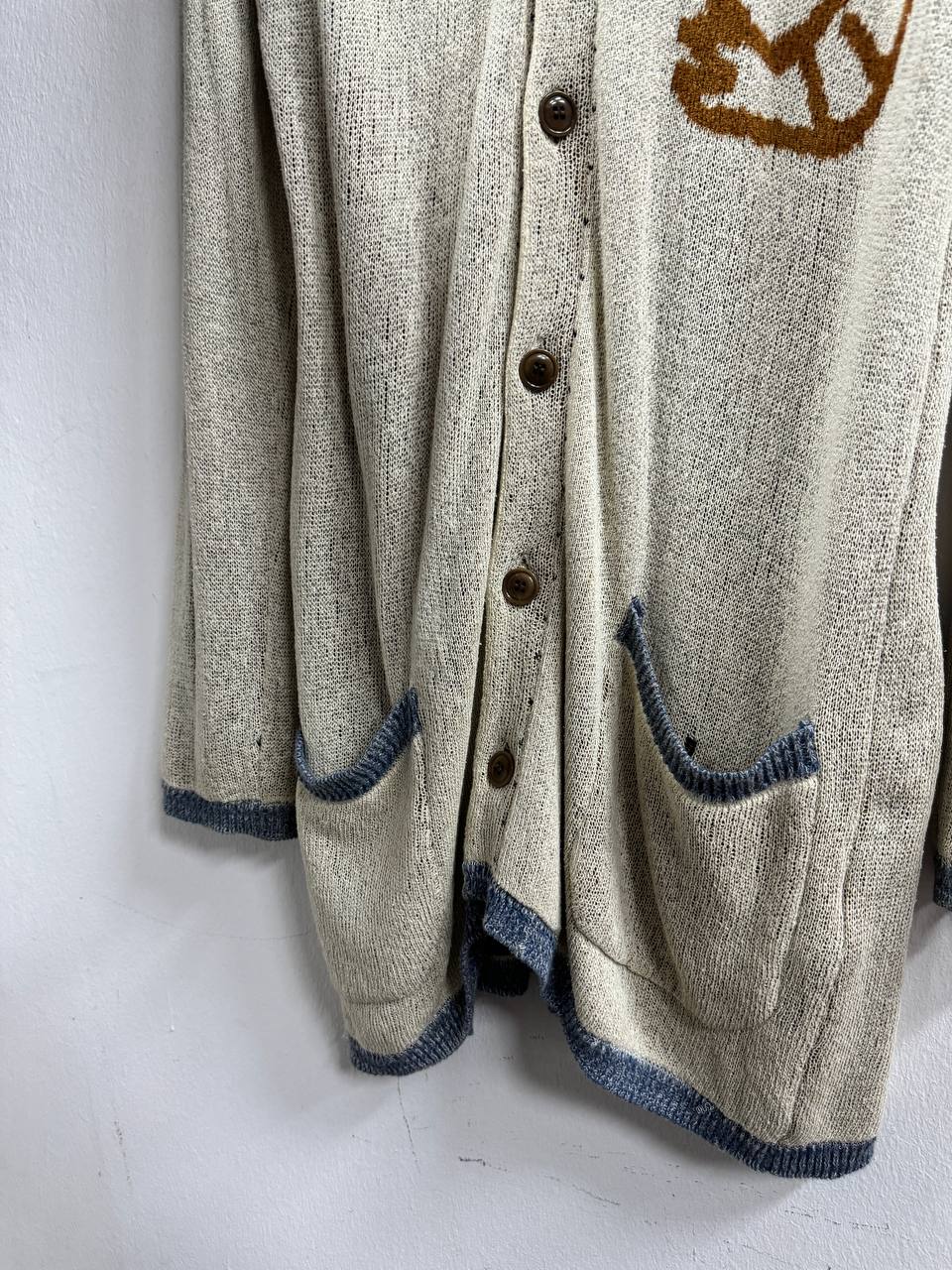 AW22 Yohji Yamamoto Pour Homme Shrimp Long Cardigan