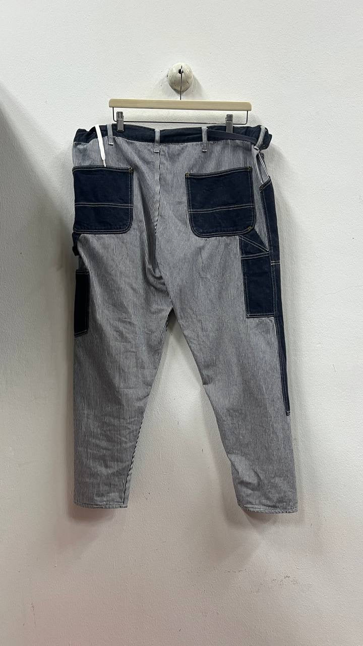 SS17 Comme des Garçons Ganryu Inverted Double Knee Denim Pants