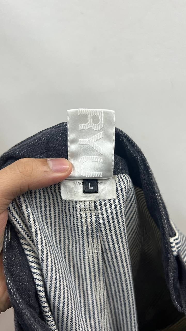 SS17 Comme des Garçons Ganryu Inverted Double Knee Denim Pants