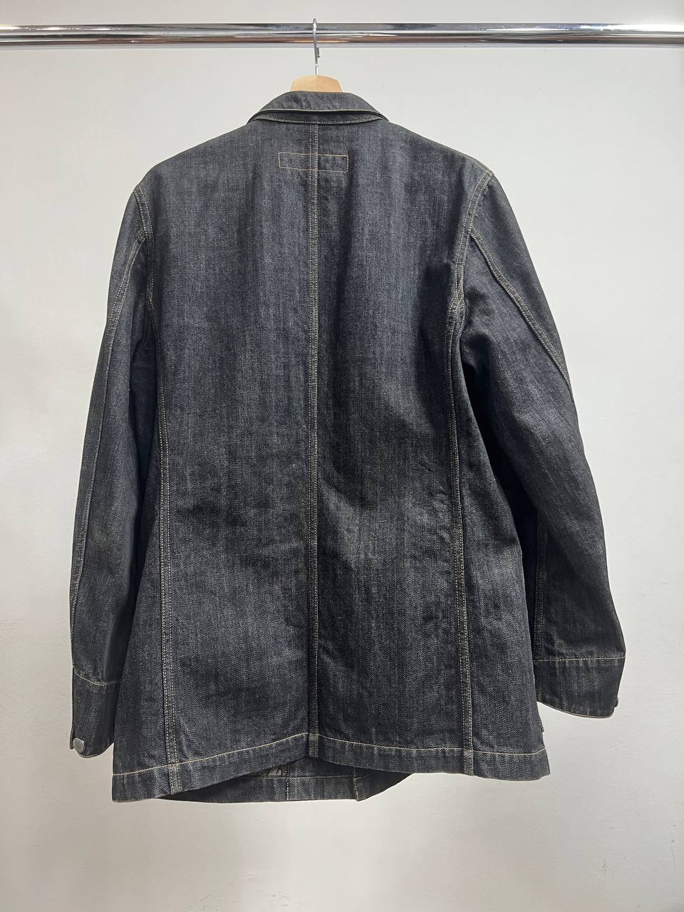 SS03 Comme Des Garcons Homme Cuba Reversible Denim Jacket