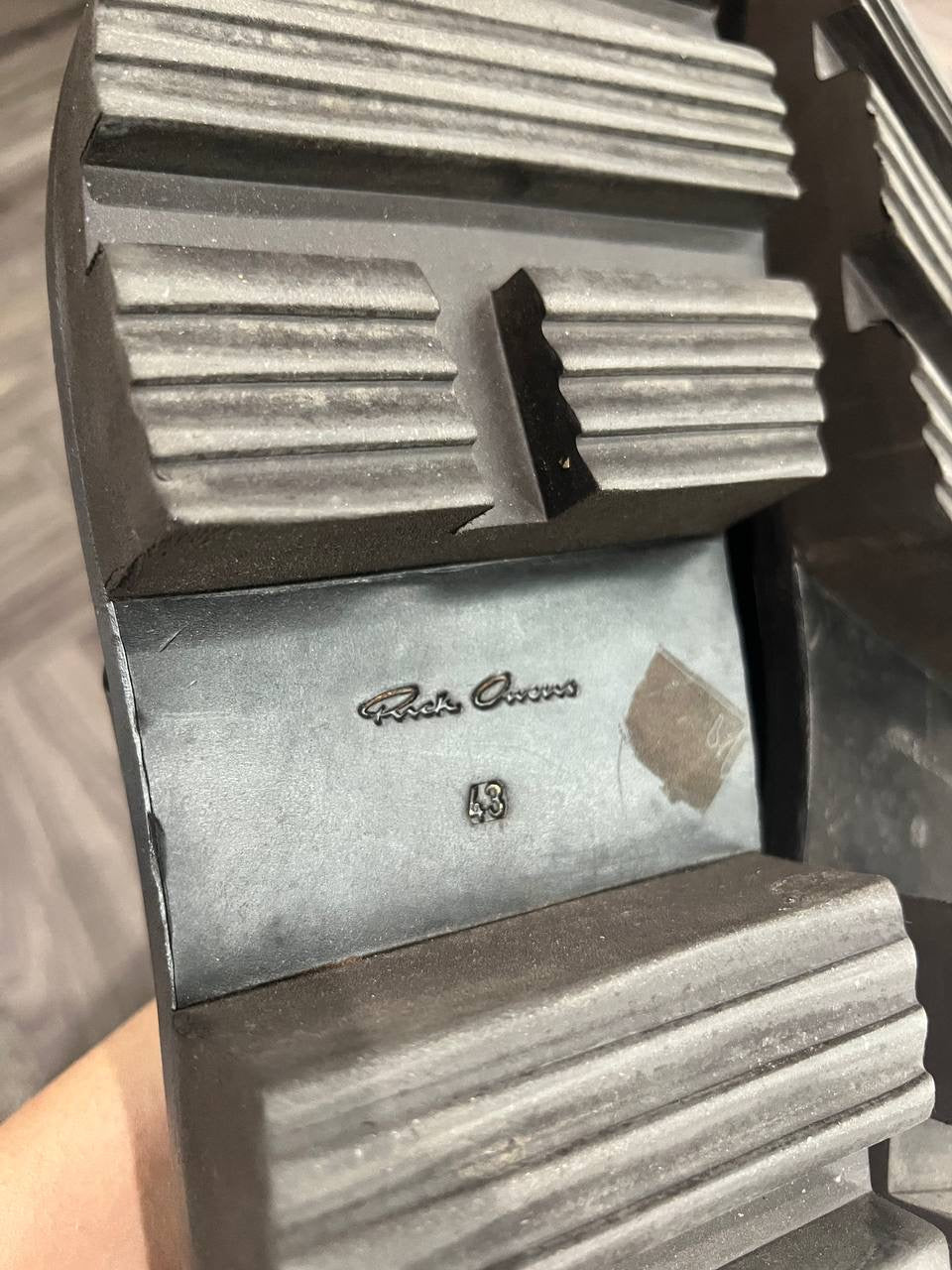 SS19 Rick Owens “Lazarus” Megatooth Sandals