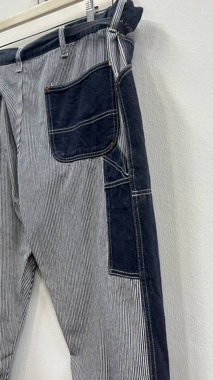 SS17 Comme des Garçons Ganryu Inverted Double Knee Denim Pants