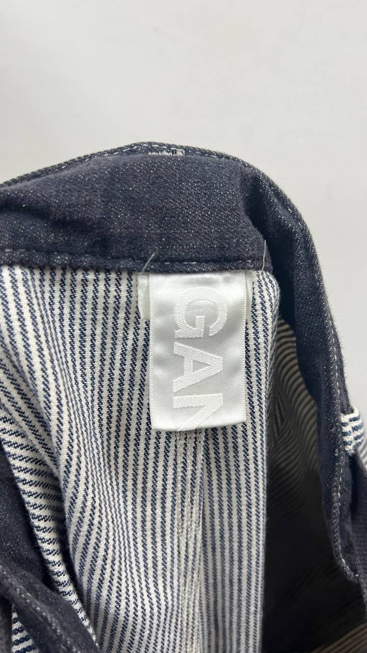 SS17 Comme des Garçons Ganryu Inverted Double Knee Denim Pants