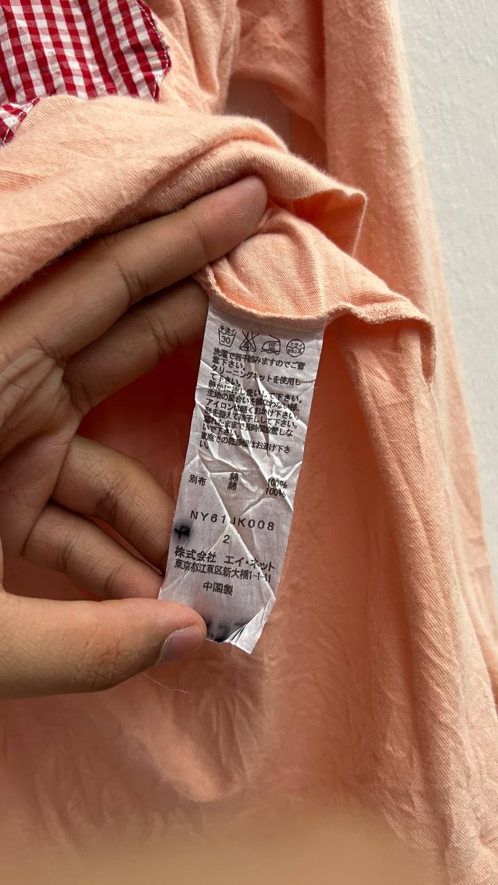 Issey Miyake Ne-net Patchwork Nya Cat Long Sleeve