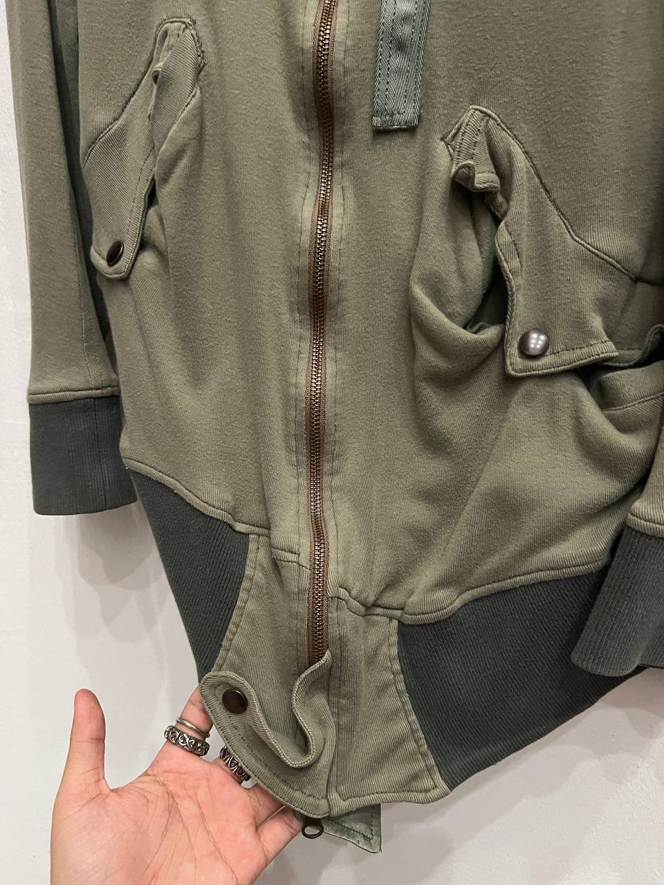 SS04 Undercover Languid Melted MA-1 Bomber Jacket