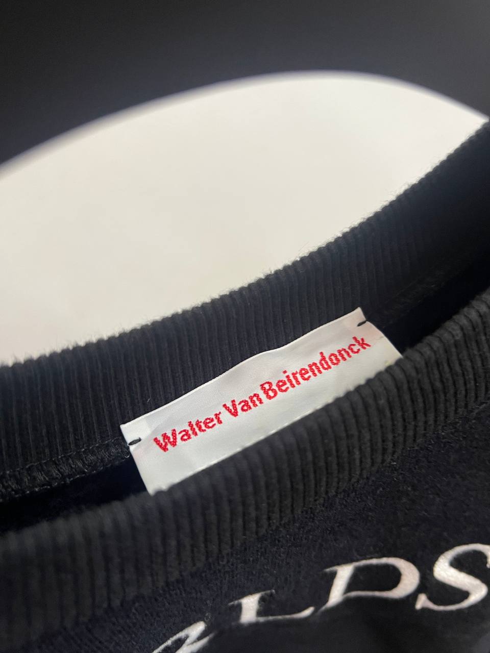AW18 Walter Van Beirendonck “Pig” World of Sun and Moon Embroidered 3D Sweater