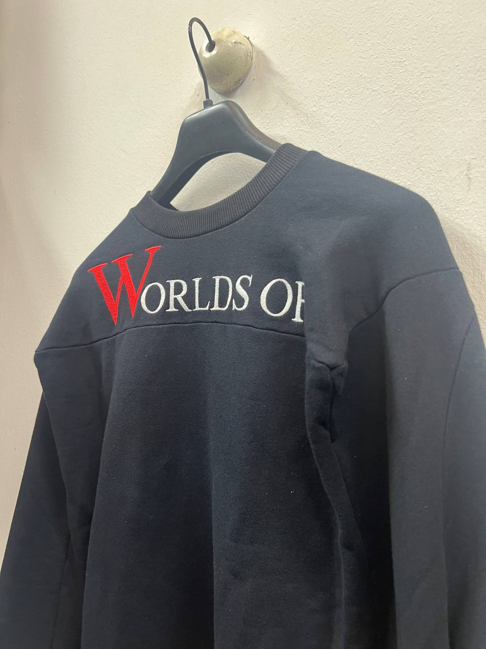 AW18 Walter Van Beirendonck “Pig” World of Sun and Moon Embroidered 3D Sweater