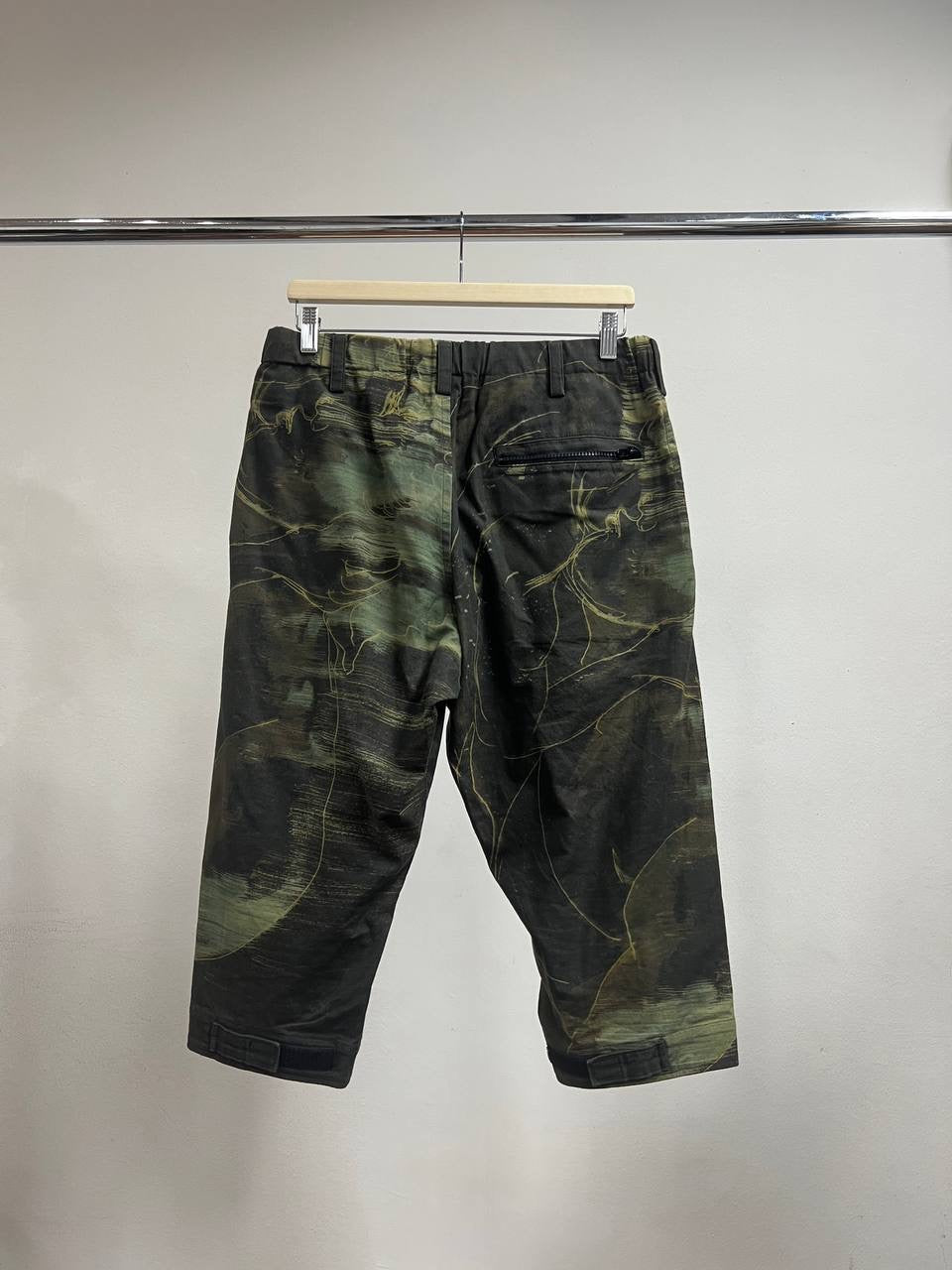 SS20 Yohji Yamamoto Pour Homme x Yuuka Asakura Cropped Pants
