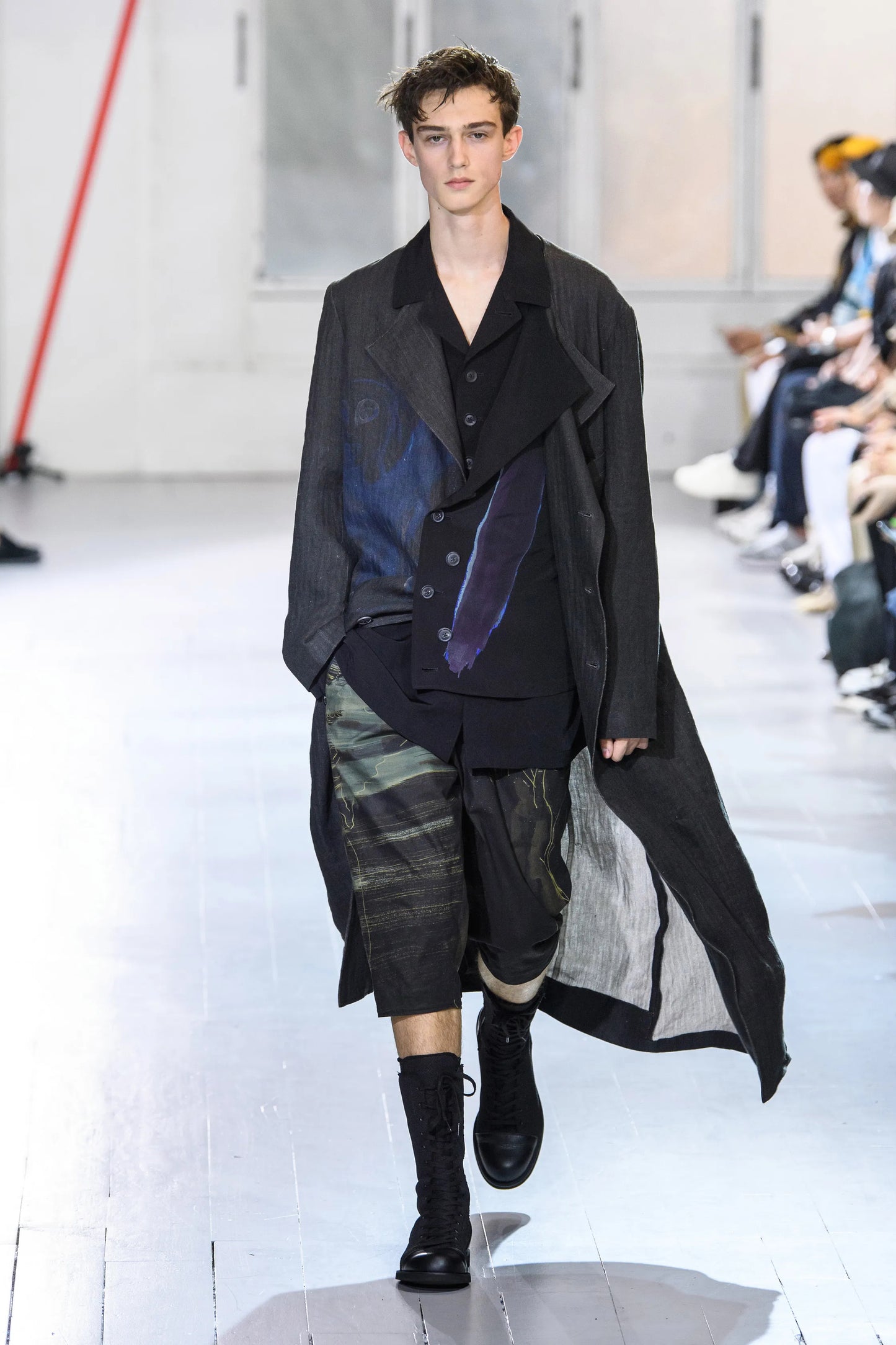 SS20 Yohji Yamamoto Pour Homme x Yuuka Asakura Cropped Pants