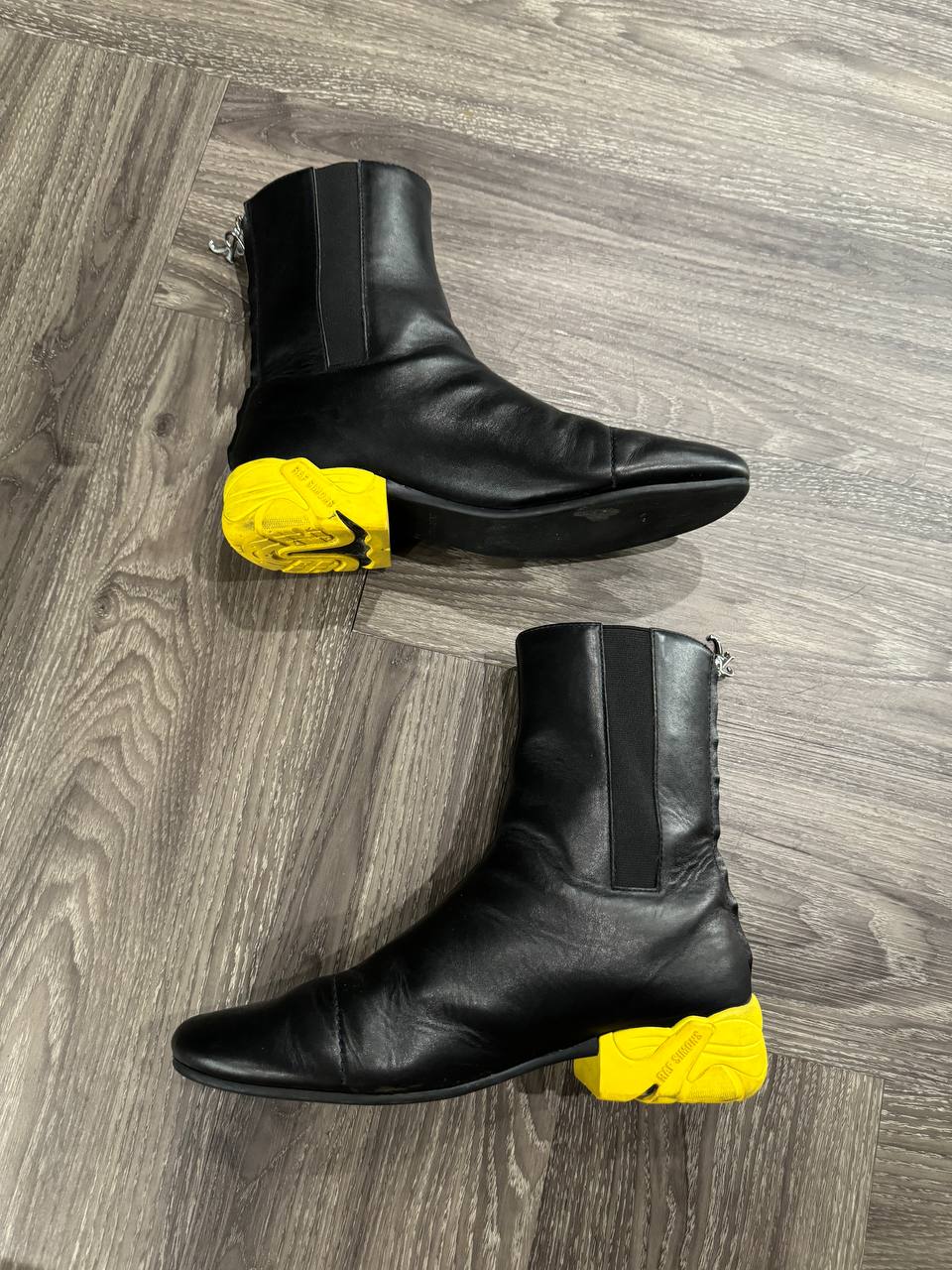 SS21 Raf Simons (RUNNER) “Teenage Dreams” Solaris-21 High Zip Up Boots