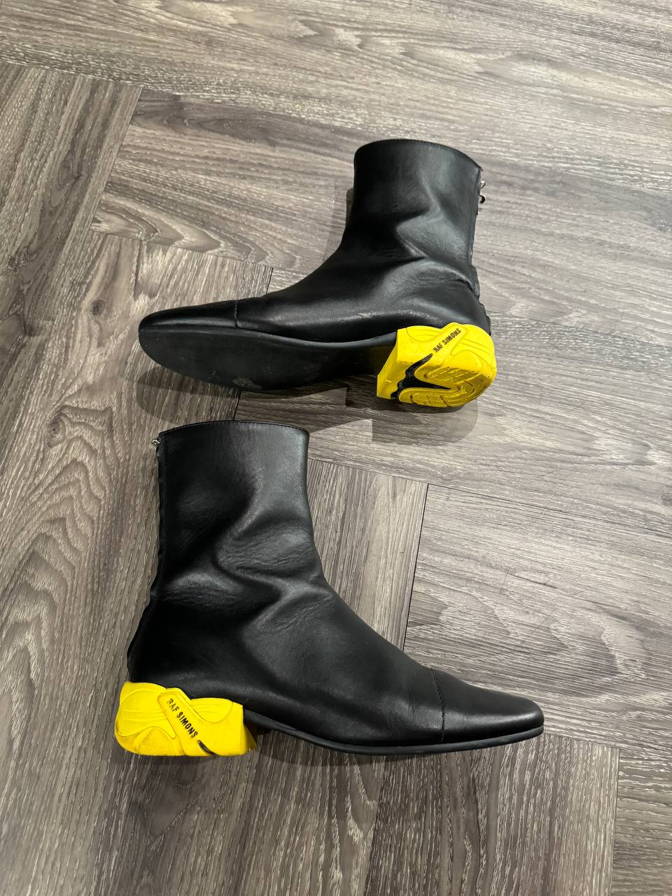 SS21 Raf Simons (RUNNER) “Teenage Dreams” Solaris-21 High Zip Up Boots