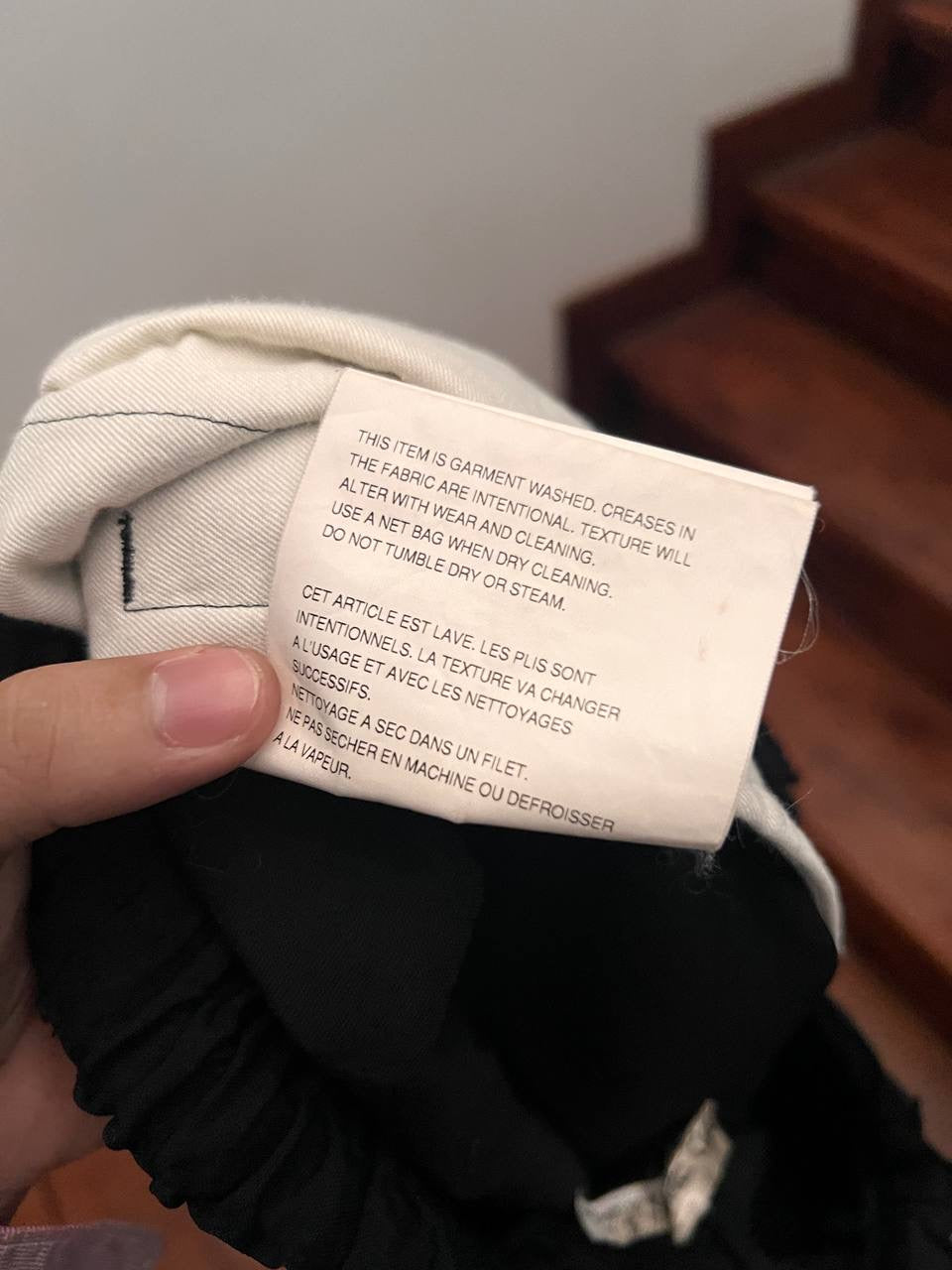 AW10 Comme Des Garçons Wool Sarouel Pants