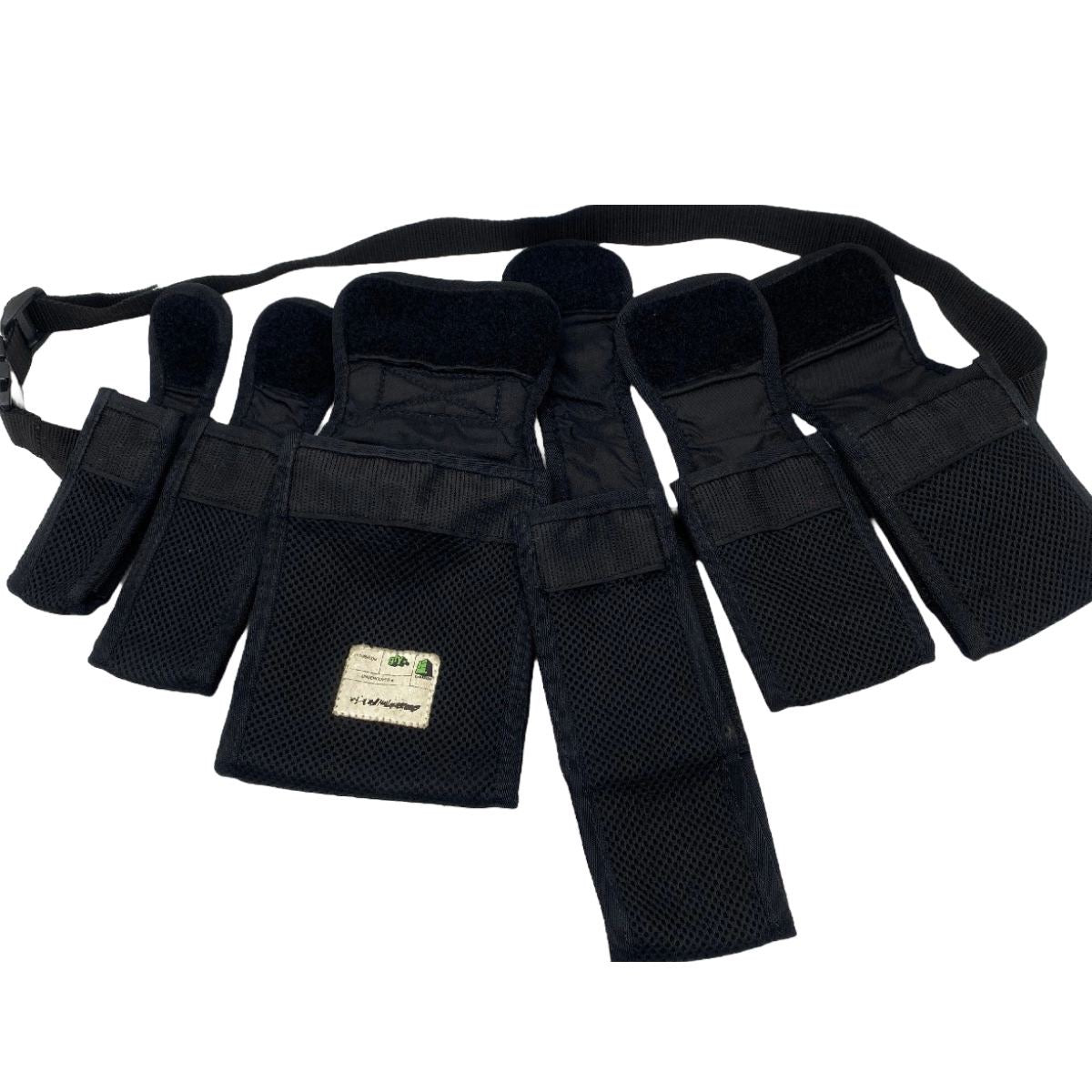 SS01 Undercover Interlocking Panels Black Utility Bandolier Belt