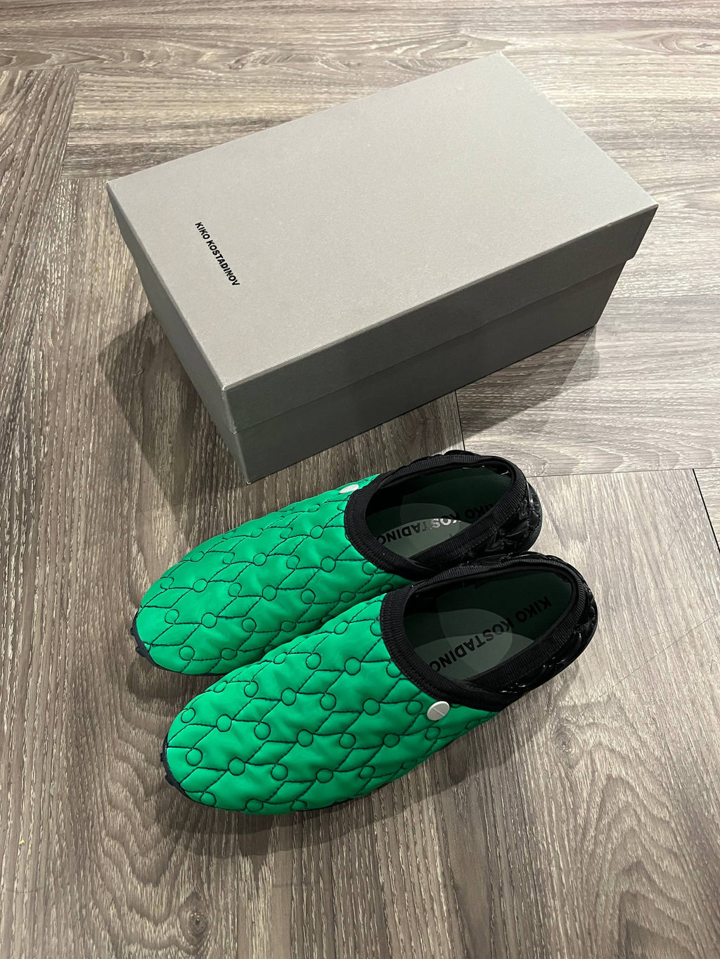 SS25 Kiko Kostadinov “Xenetic” Chlorophyll Solix Slipper
