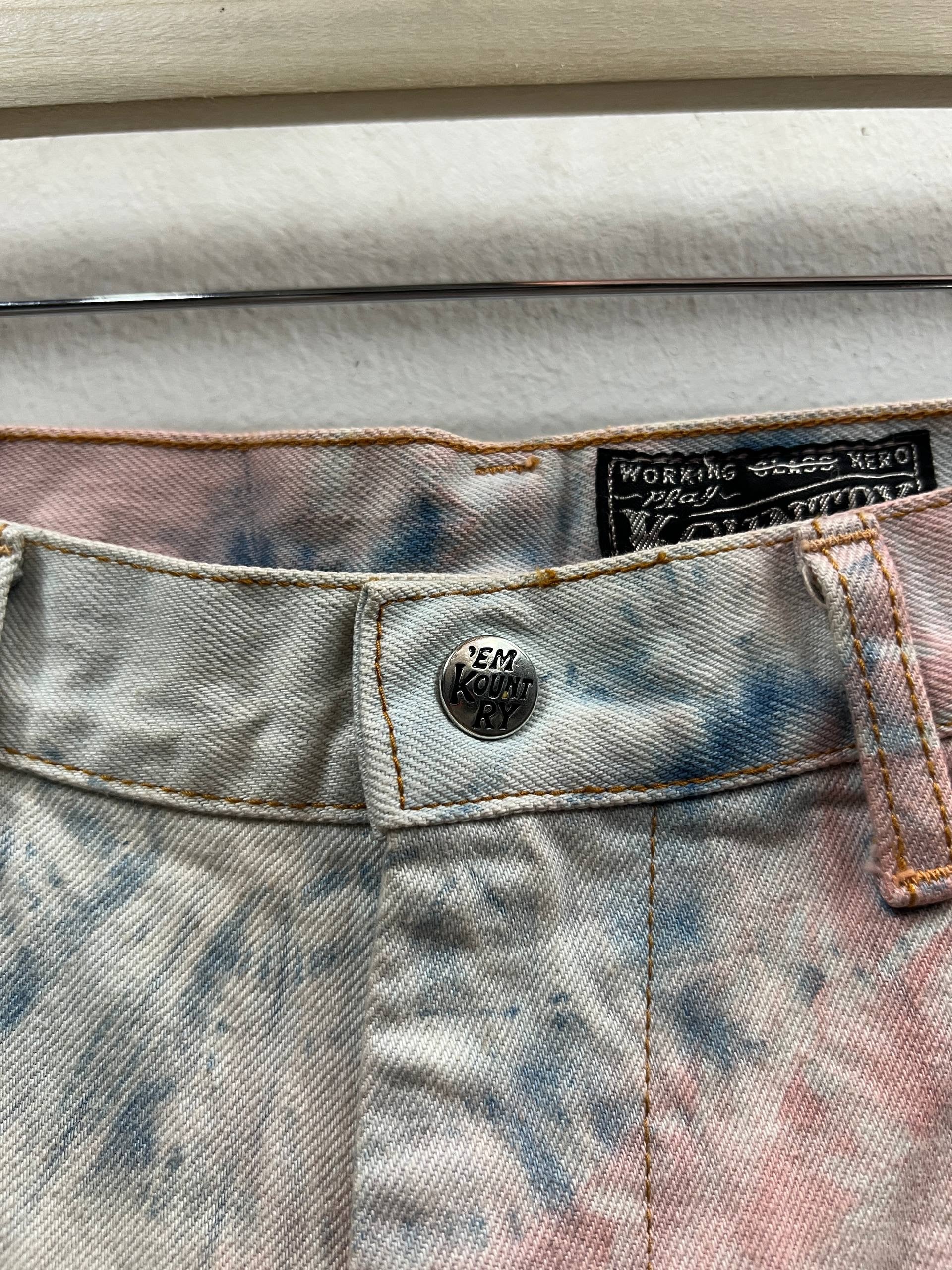 Kapital 14oz Denim 5P Rat Flare Pants (Crazy Dixie Remake)