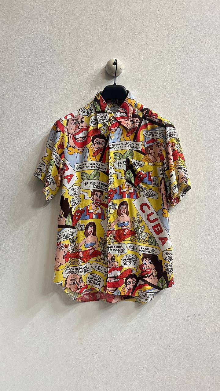 SS03 Comme Des Garcons Homme Cuba Rayon Shirt