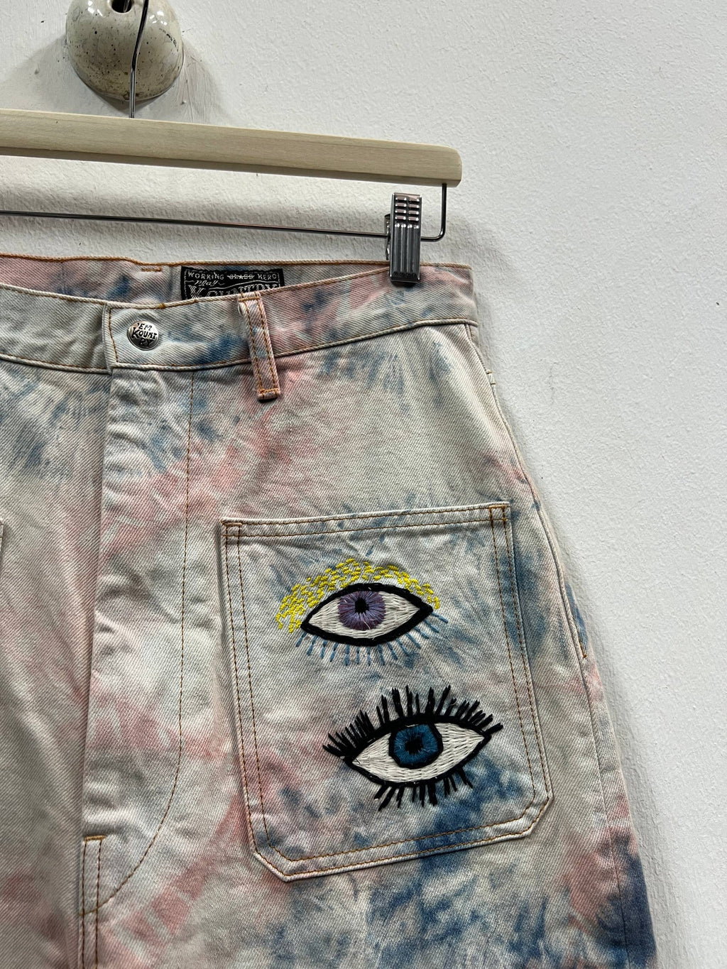 Kapital 14oz Denim 5P Rat Flare Pants (Crazy Dixie Remake)