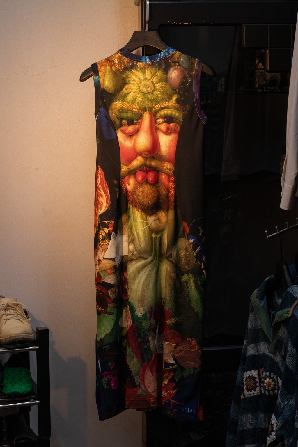 SS18 Comme Des Garcons "Multidimensional Graffiti" Giuseppe Arcimboldo Vertumnus 3D Dress