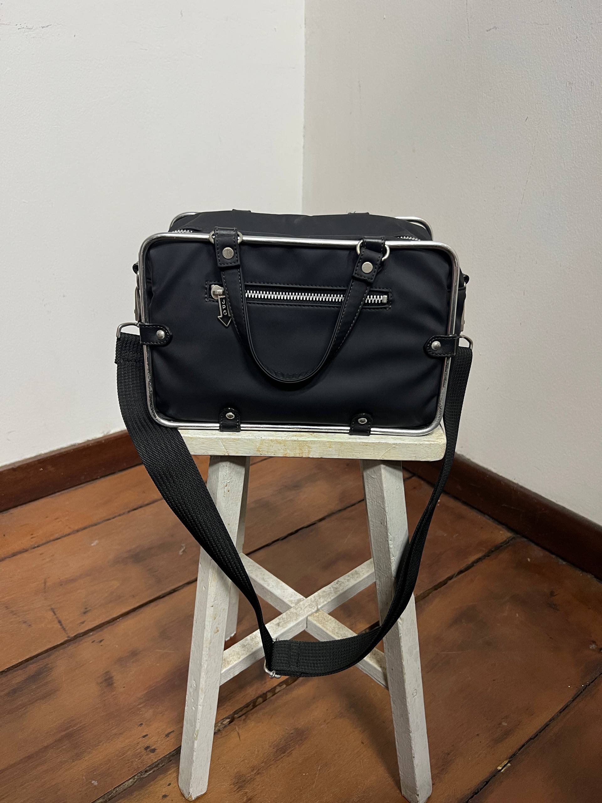 90s Jean Paul Gaultier Pipe Frame 2-way Bag