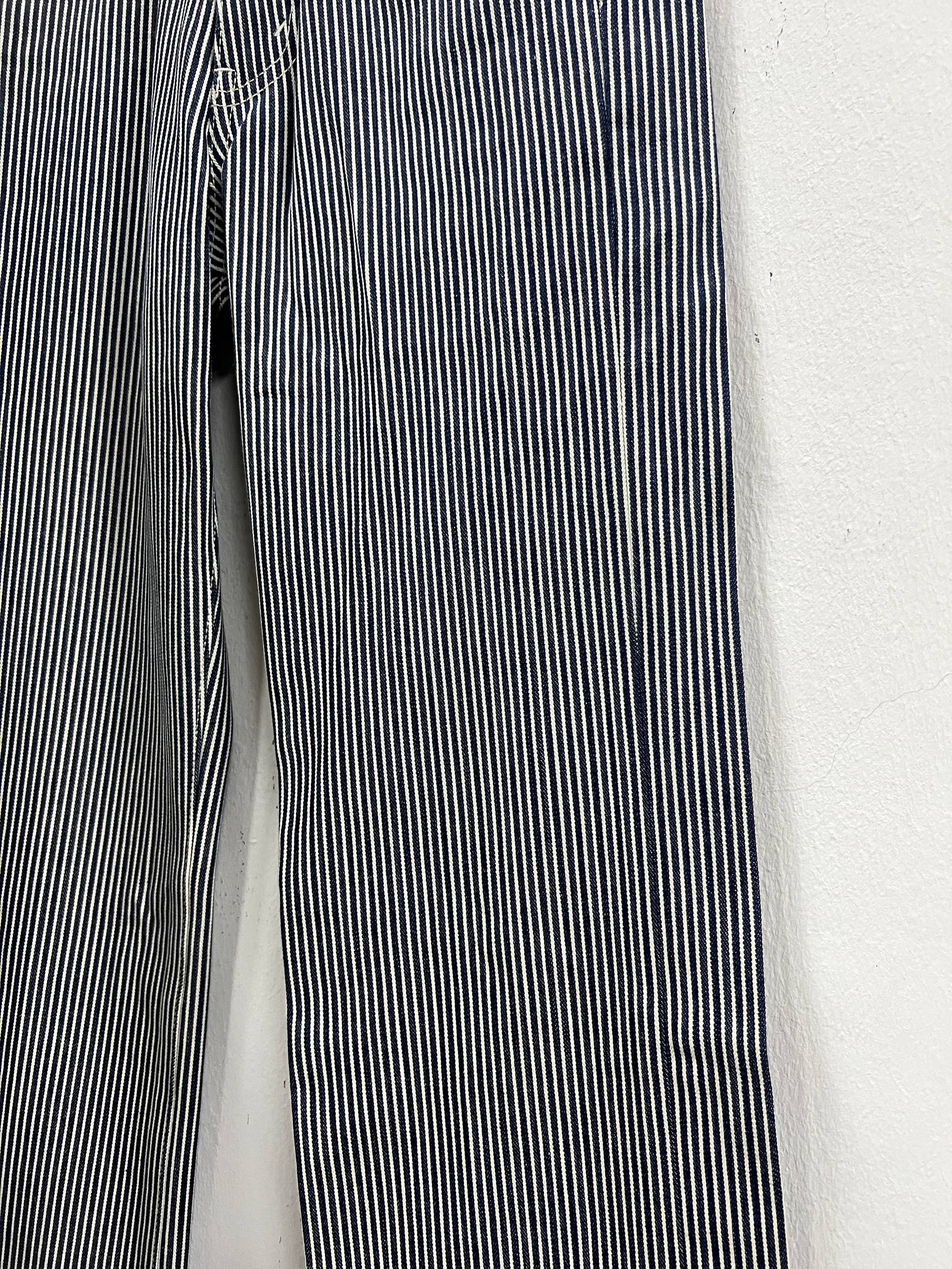 SS20 Celine Hickory Stripe Serge Denim