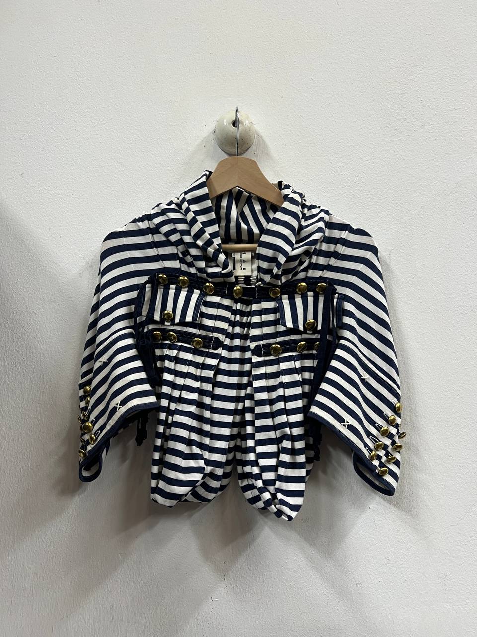 SS09 Tao Comme des Garçons Stripe Gathered Bolero