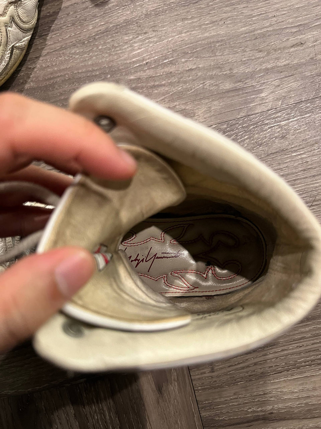 SS02 Yohji Yamamoto x Adidas Prajna Highs Leather Boxing Boots