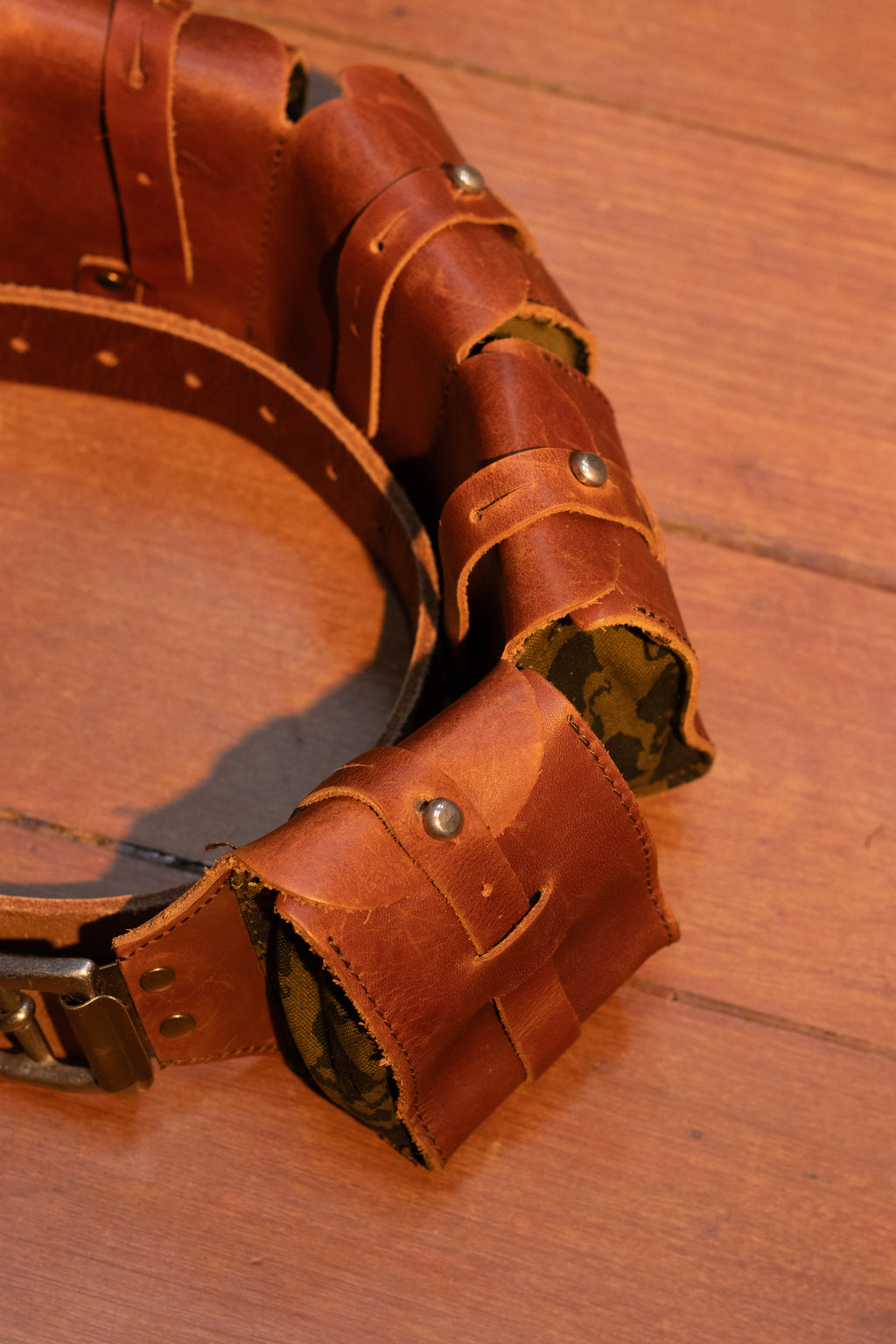 SS96 Undercover "Under The Cover" Leather Ammo Belt