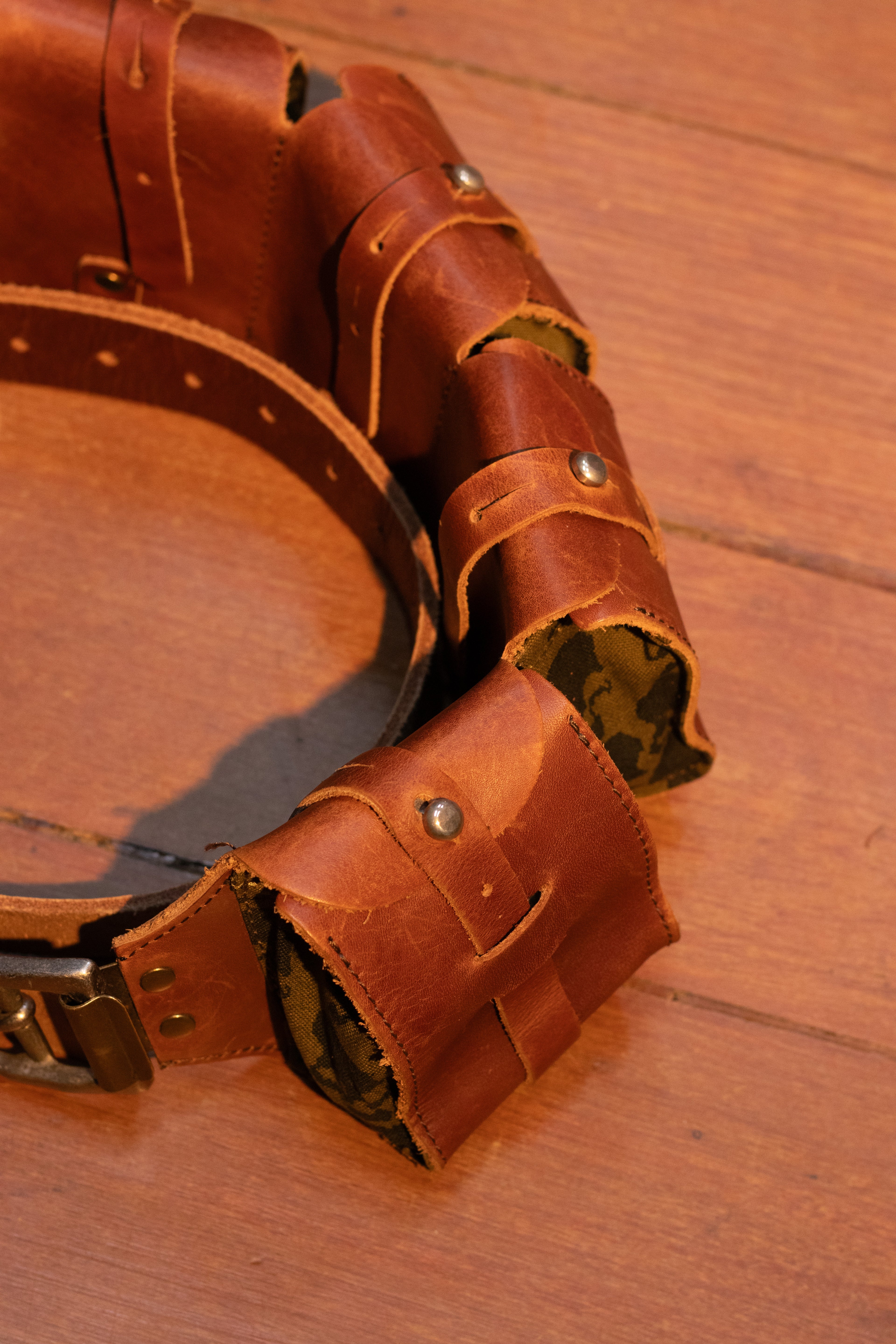 SS96 Undercover "Under The Cover" Leather Ammo Belt
