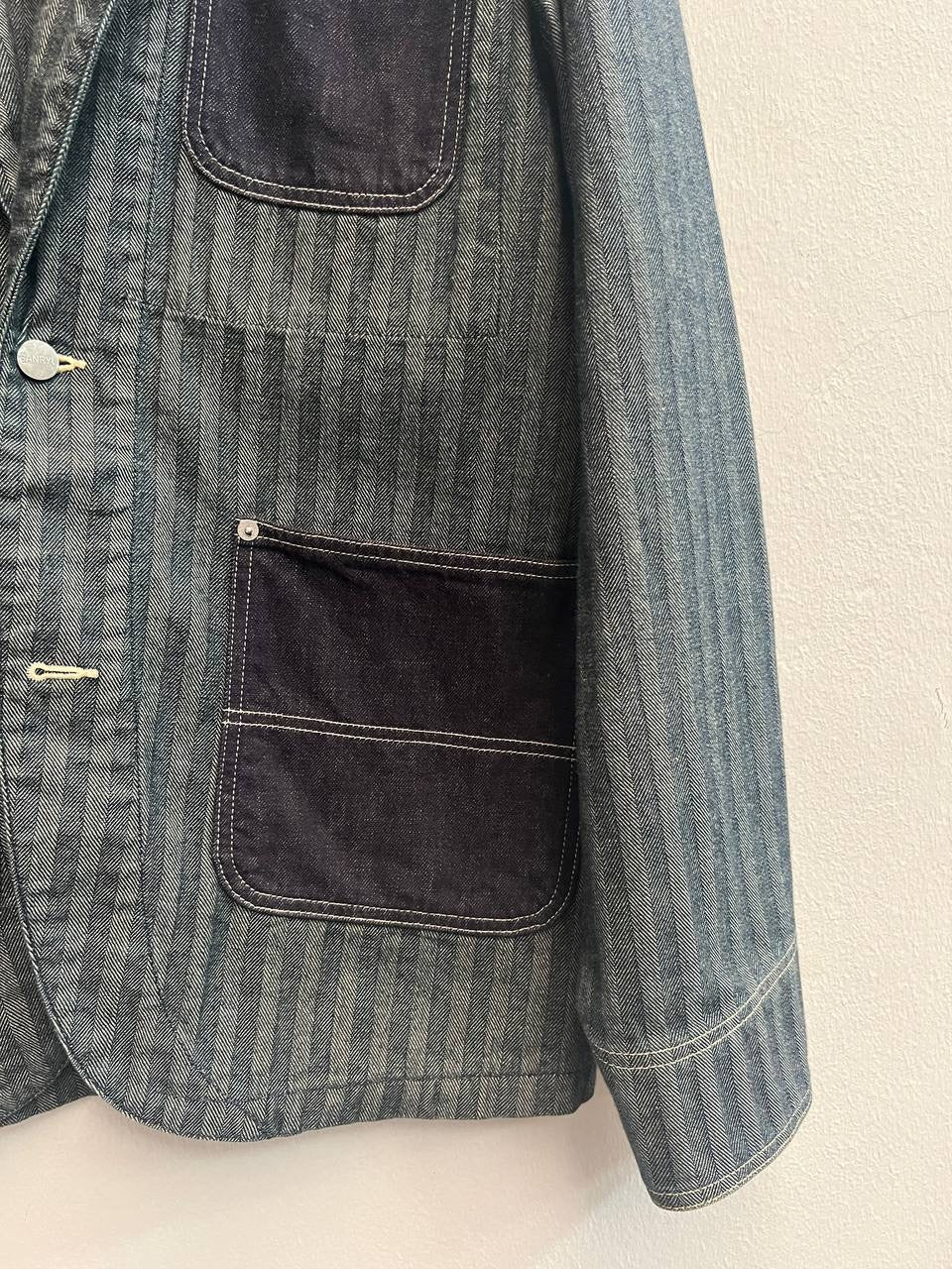SS17 Comme Des Garcons Ganryu Herringbone Jacket