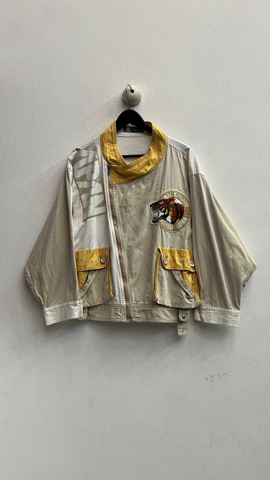 80s Kansai Yamamoto Cotton Biker Jacket