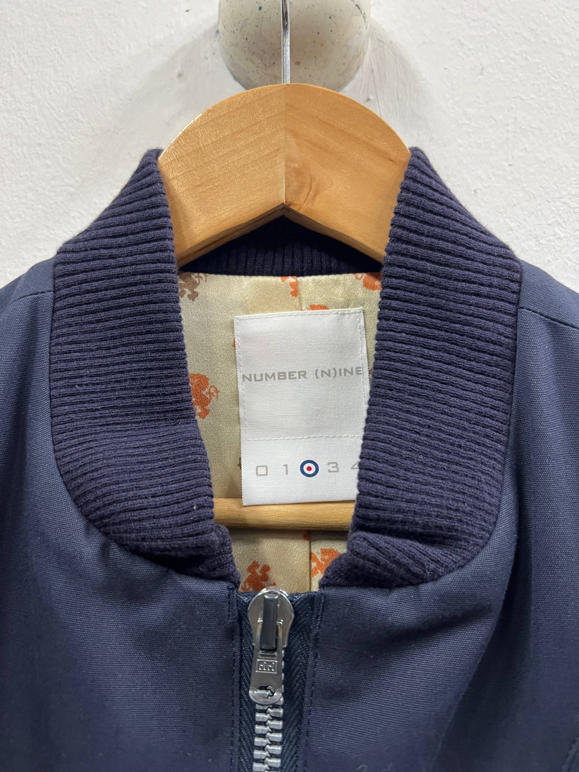 SS00 Number Nine “Extra Heavy” Lambretta 3 Zip Biker Jacket