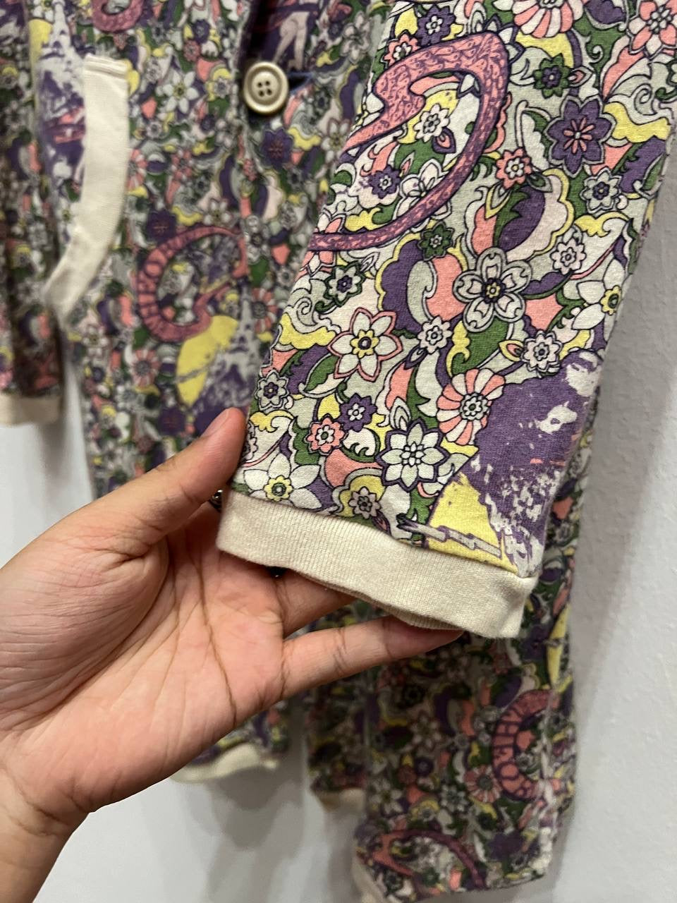 SS06 Undercover T Deconstructed Floral Jacket