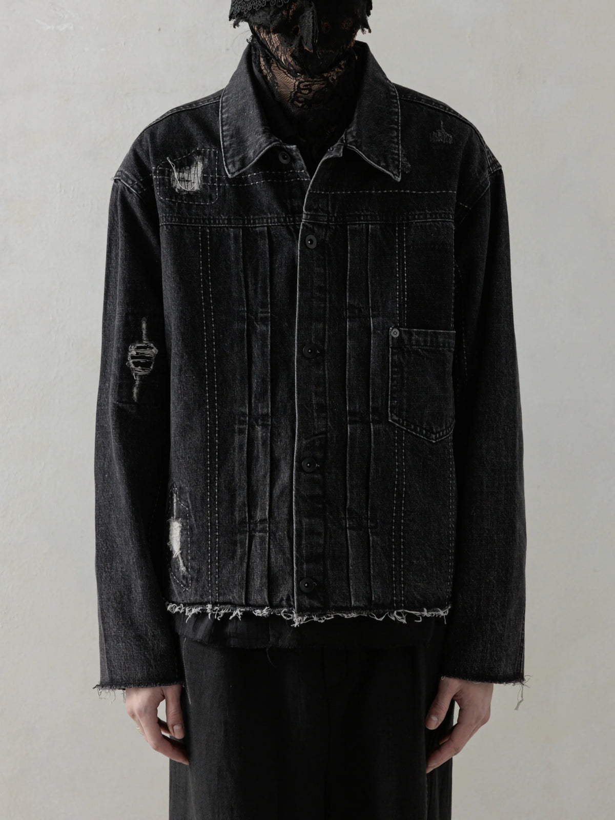 SS25 Professor.E Repaired Denim Jacket