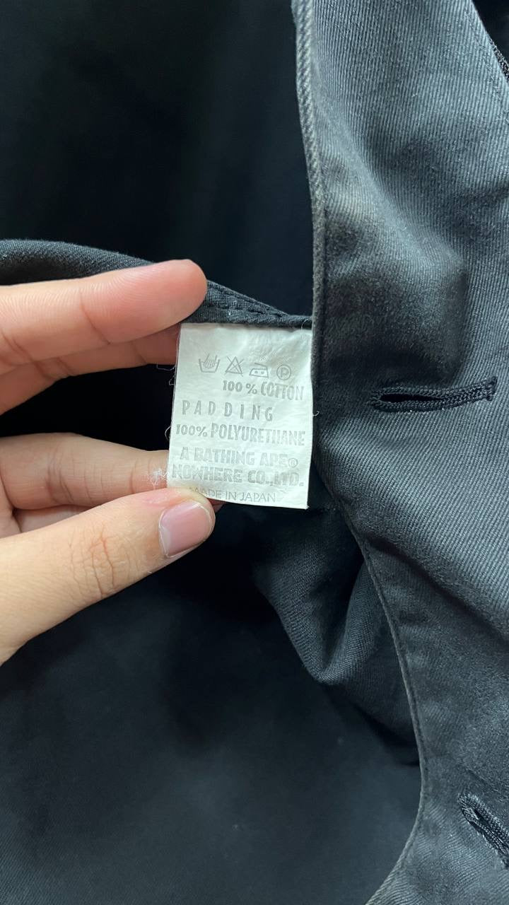 90s Bape x Wtaps NOWHERE Hand-Remade Hunting Jacket