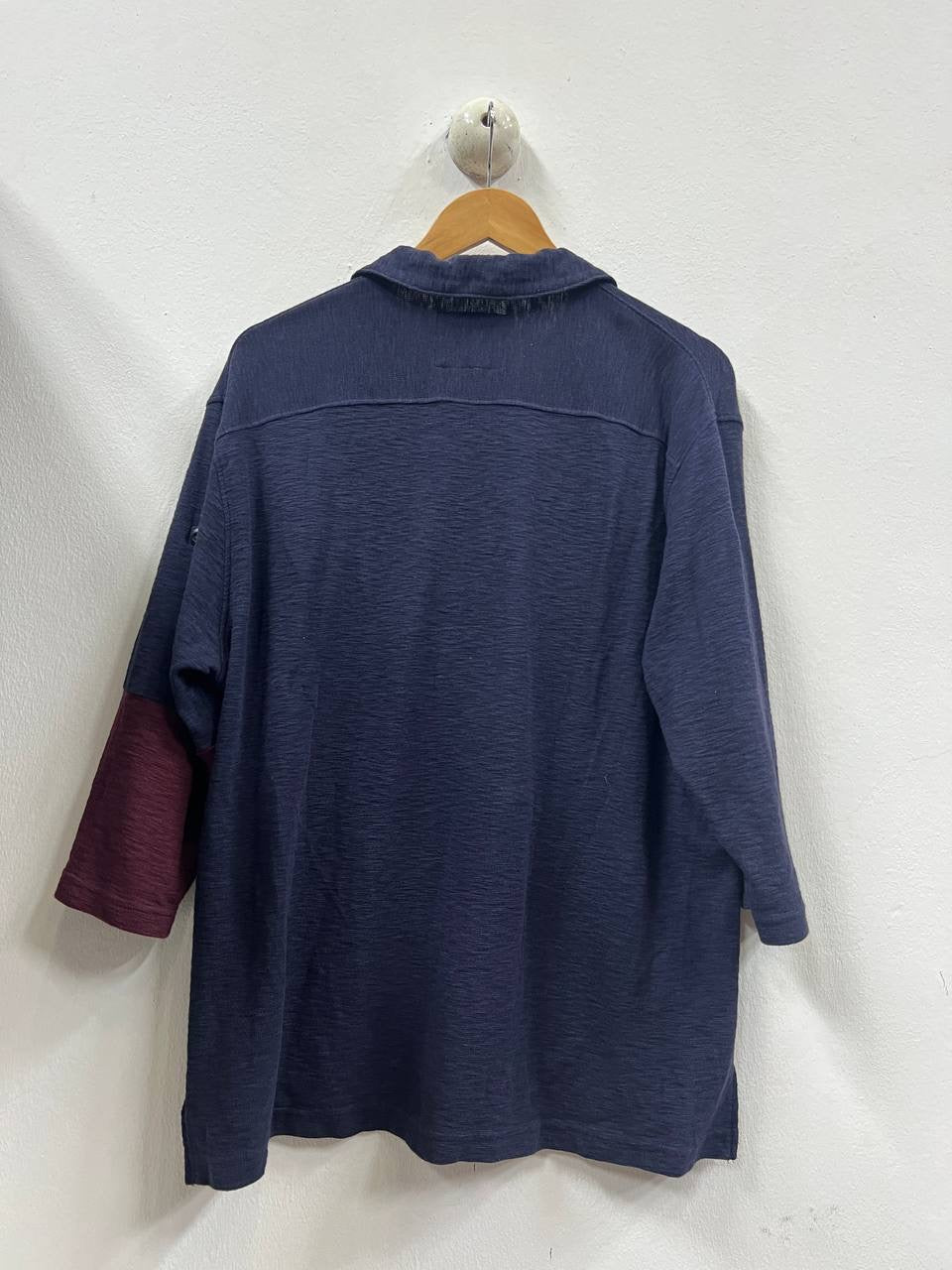 SS17 Blackmeans Deconstructed Laced Up Shirt