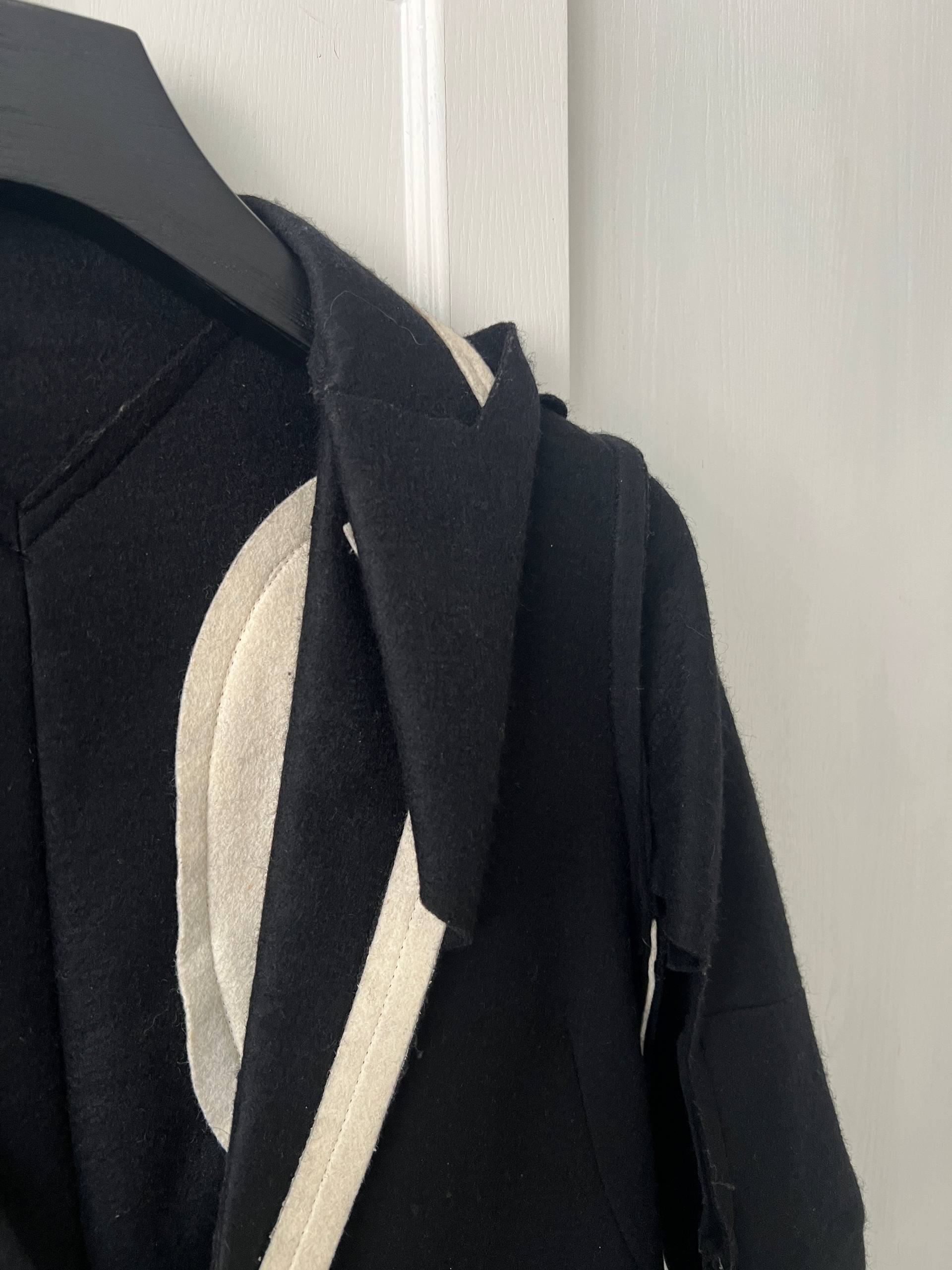 AW05 Undercover “Arts and Crafts” Deconstructed Wool Sculpted Jacket