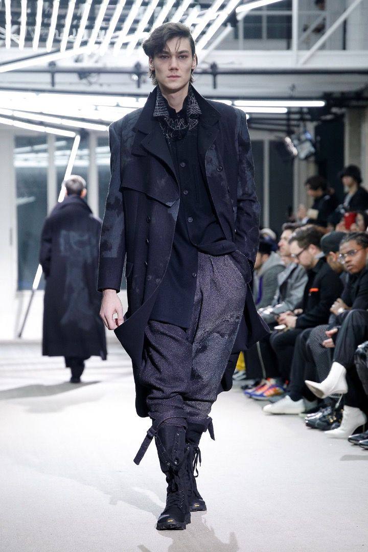 AW19 Yohji Yamamoto Pour Homme Vibram Distressed Boots
