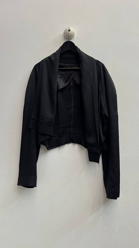 Haider Ackermann Asymmetrical Cropped Blazer