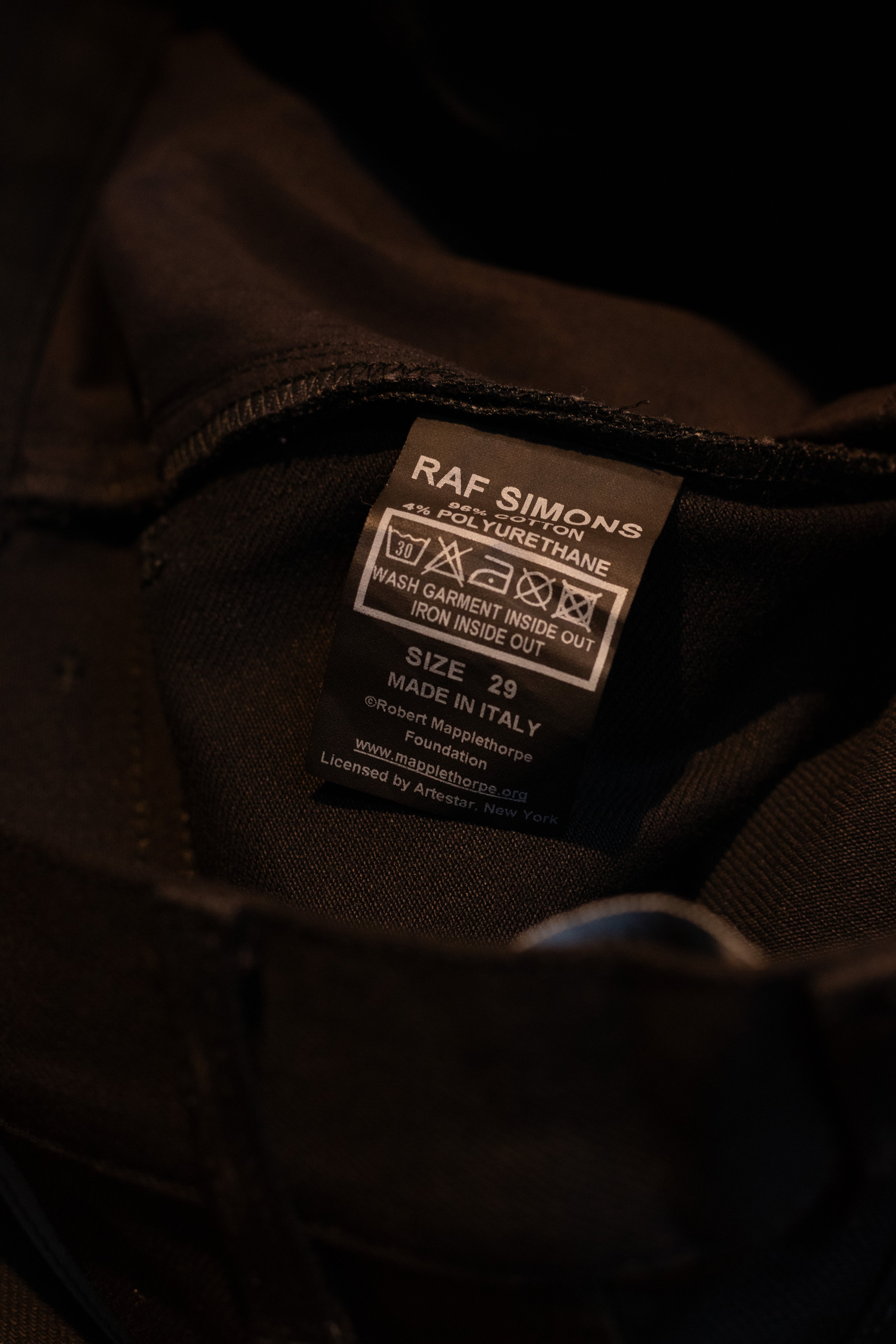 SS17 Raf Simons & Robert Mapplethorpe 'Pictures' Apron Denim