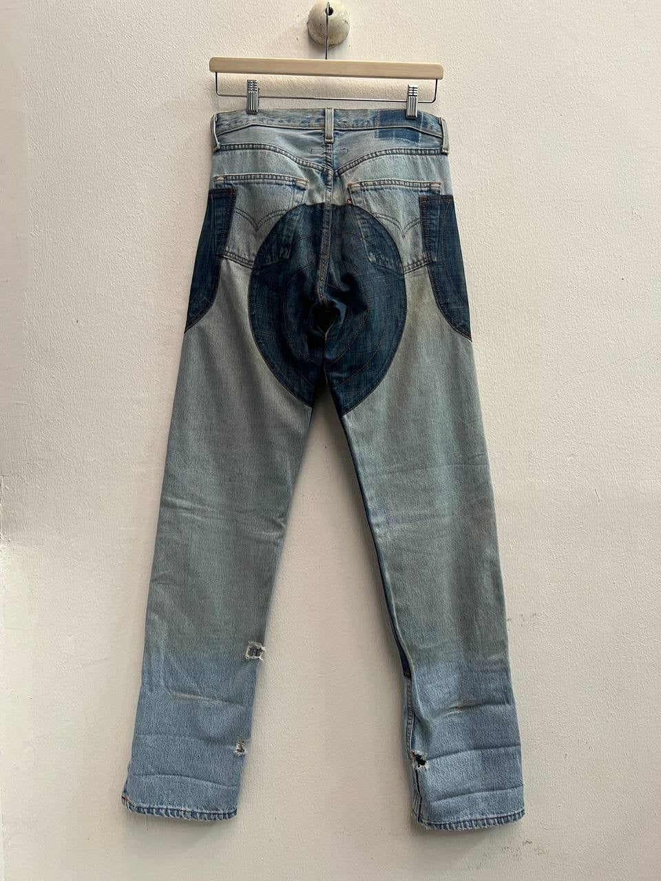 Rebuild by Needles x Levi's Motocross Patchwork Denim Jeans