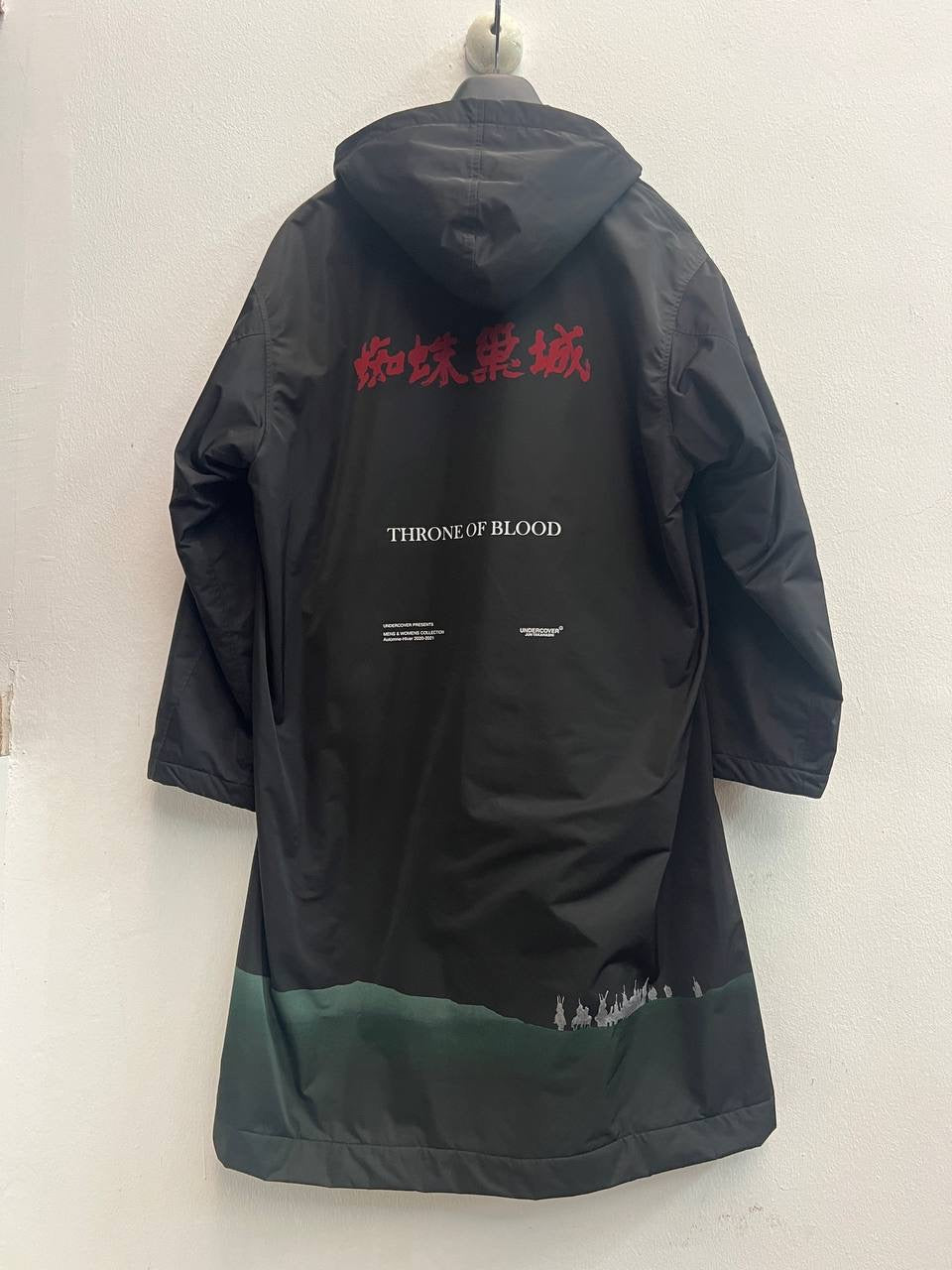 AW20 Undercover "Fallen Man" Throne of Blood Parka Jacket