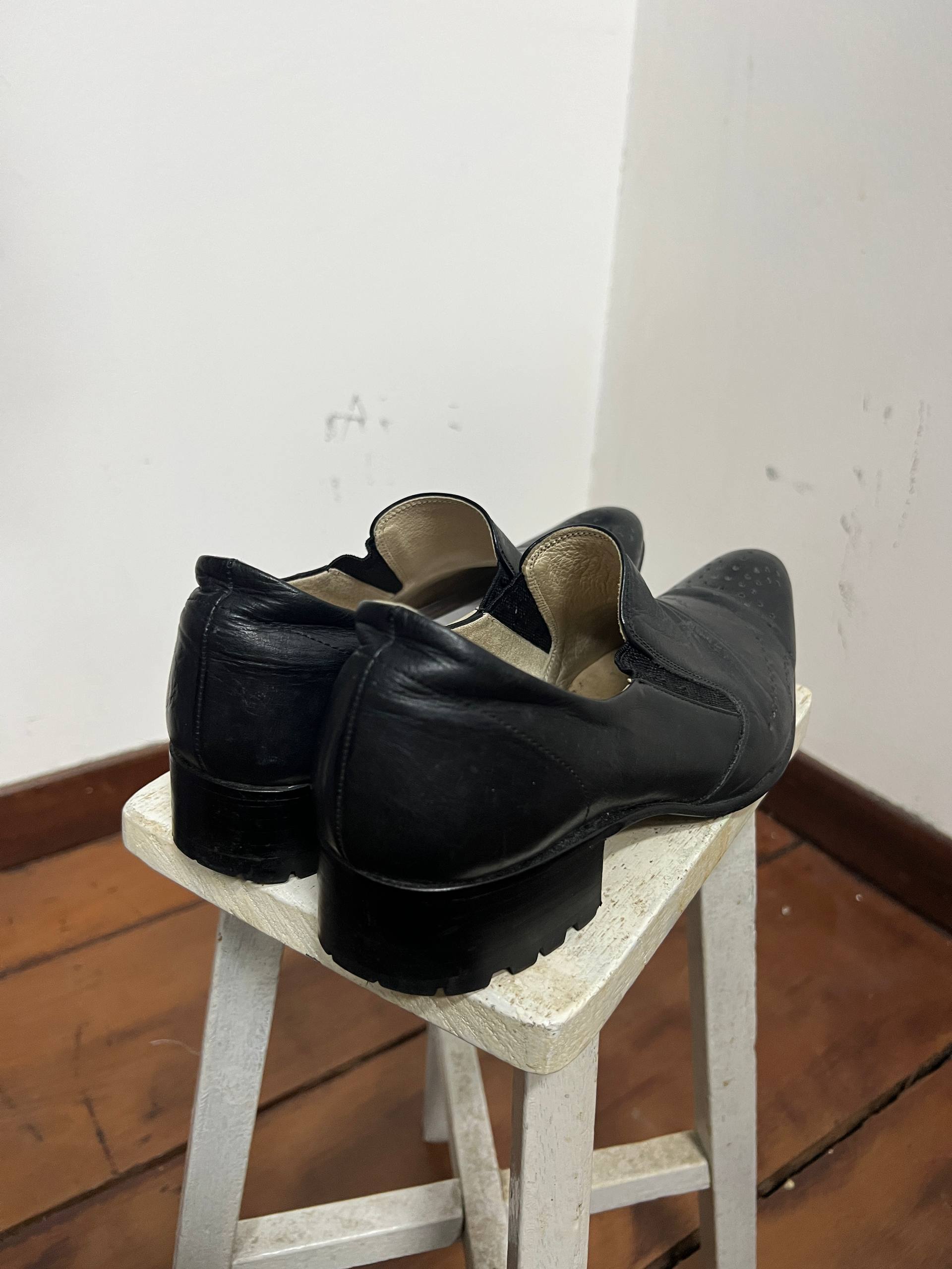 SS07 Yohji Yamamoto Pour Homme X Hiromu Takahara Pointed Toe Derby