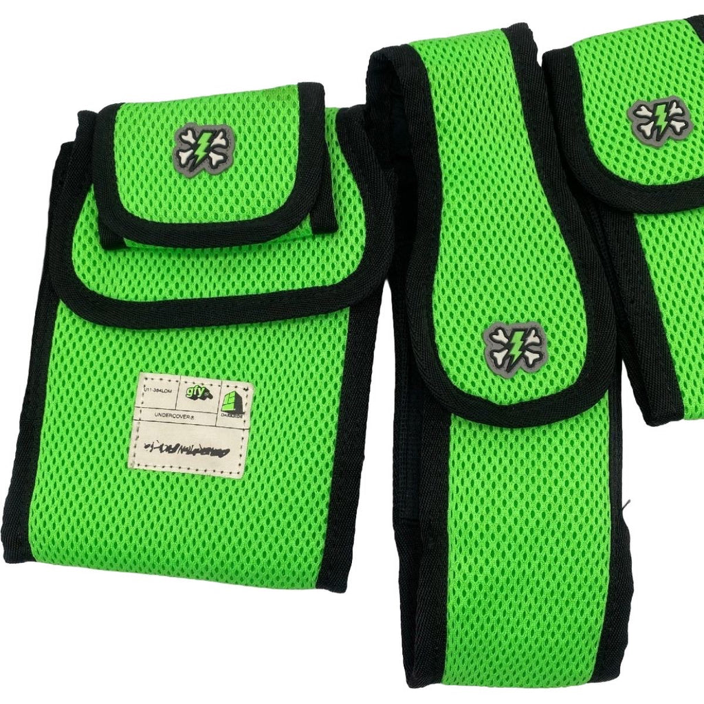 SS01 Undercover Interlocking Panels Green Utility Bandolier Belt