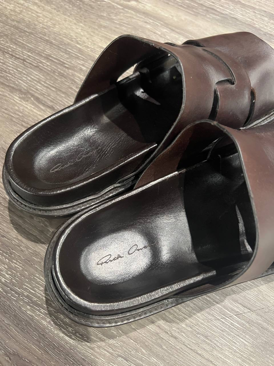 SS19 Rick Owens “Lazarus” Megatooth Sandals