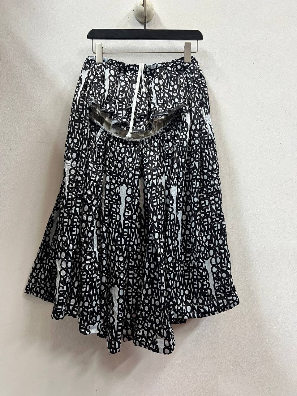 SS19 Comme Des Garcons x baanai Reversible Cut Out Skirt