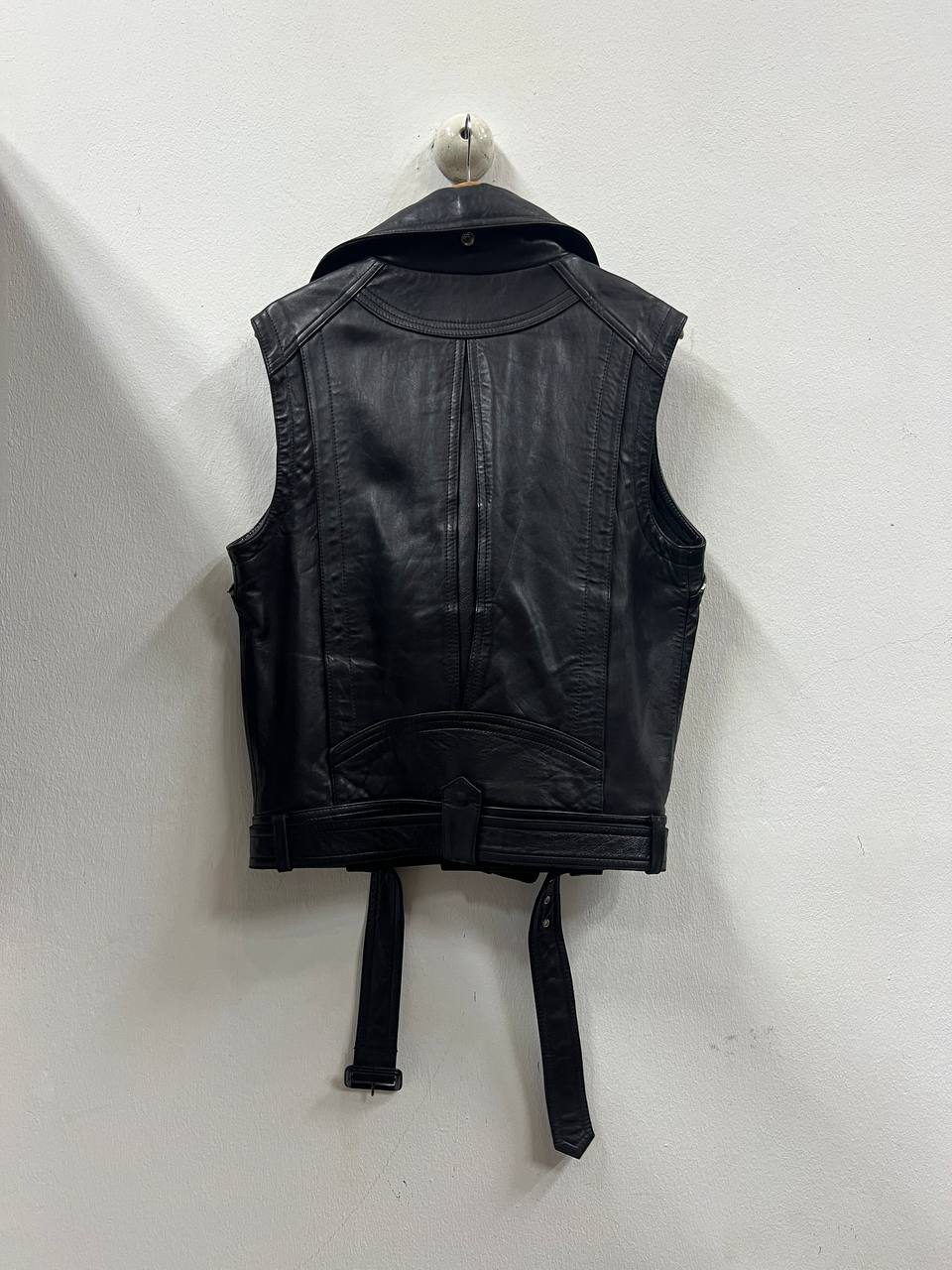 AW11 Juun.J Detachable Layered Double Rider Leather Jacket