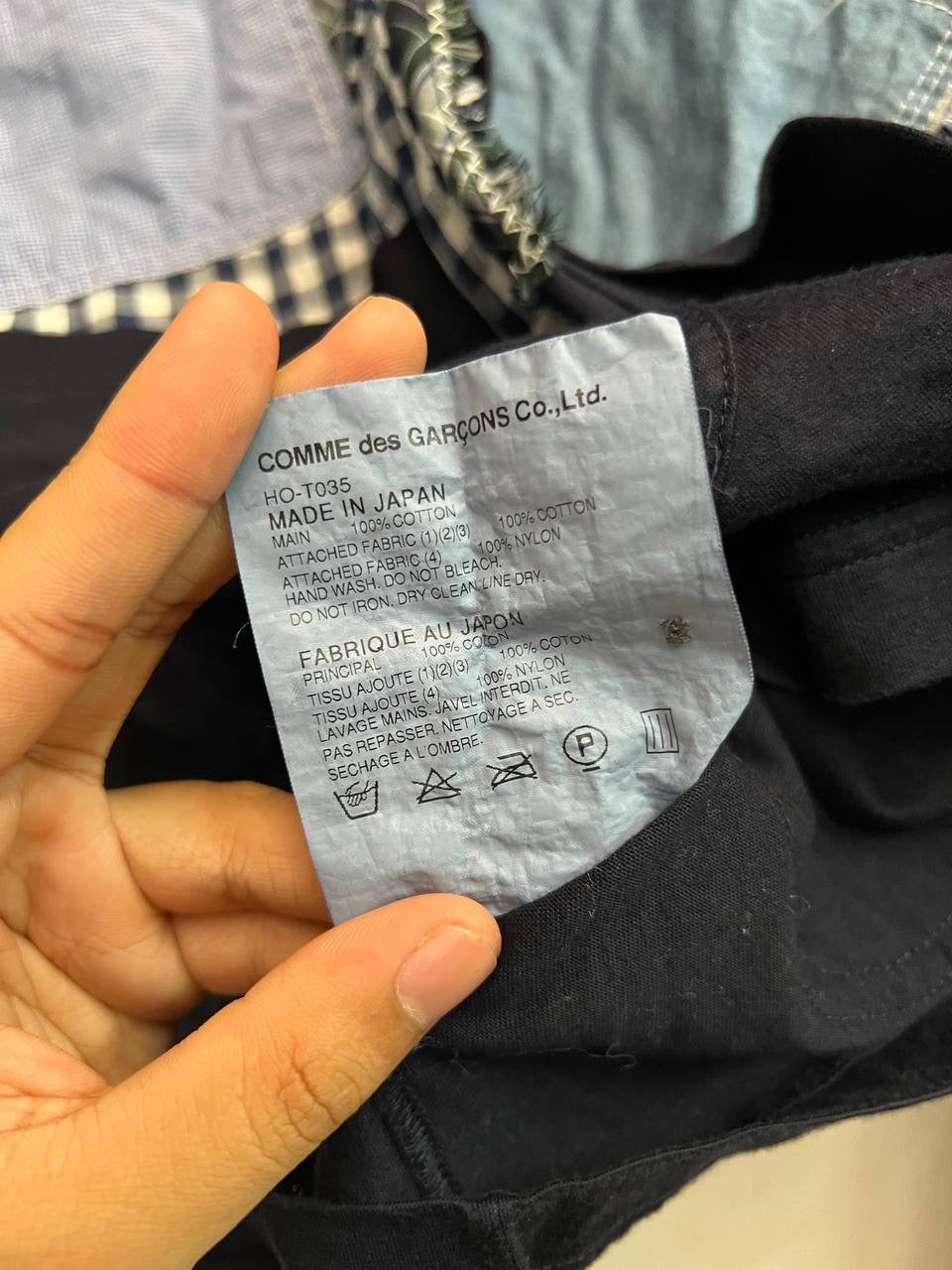 Comme Des Garcons Homme Patchwork Cardigan