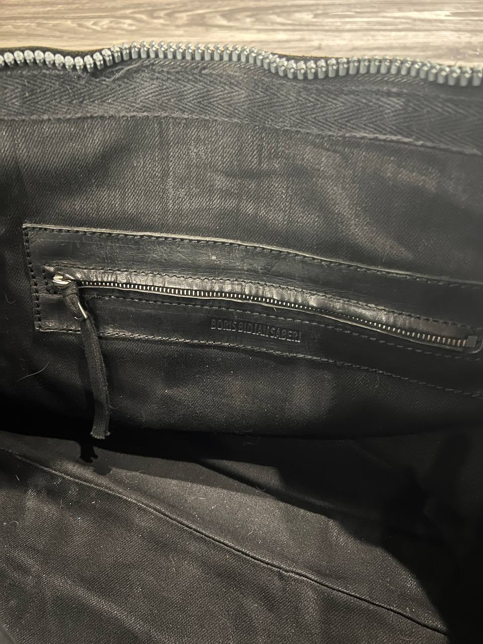 SS13 Boris Bidjan Saberi 24H V1 Weekender Horse Leather Two-way Bag